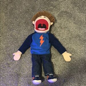 Blue and Orange Kids Puppet Toy